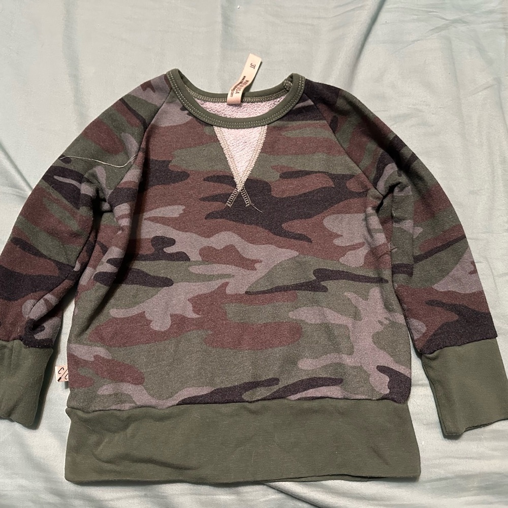 Camo Kids Sweatshirt